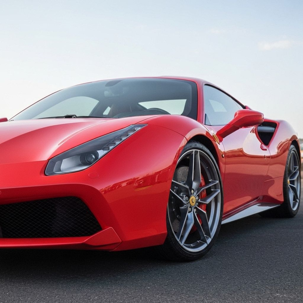 Ferrari 488 Detail - After