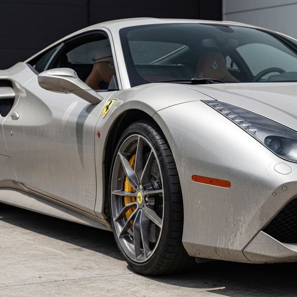 Ferrari 488 Detail - Before
